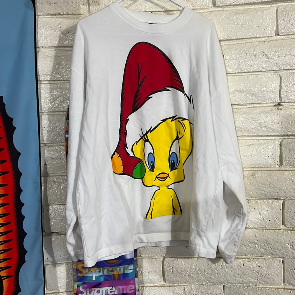 Vintage tweety bird Christmas long sleeve